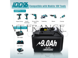 Batterie Compatible Makita BL1830 1815 1860 18V