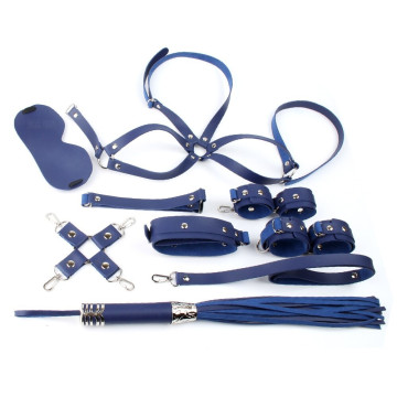 Kit Bondage BDSM Cuir 10pcs