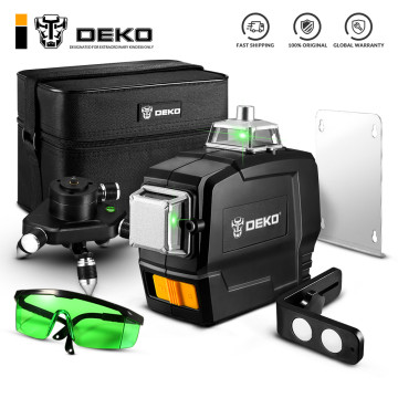 Niveau Laser Rotatif 360 Auto Nivelant 3D 12 Lignes