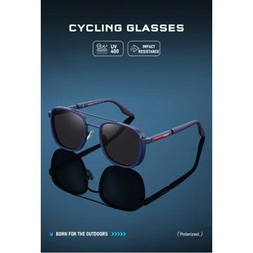 KDEAM Lunettes de Soleil Homme Polarisee Verres TAC 