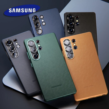 SAMSUNG Coque en Cuir Premium pour Galaxy