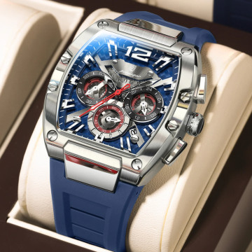 Superbe Montre Chrono Homme Acier Etanche