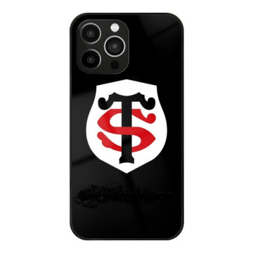 Stade Toulousain Coque iPhone en Verre Trempe