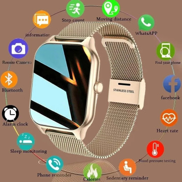 Montre Connectee pour Android iPhone Bluetooth 5.0