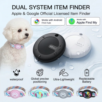 Collier Chien Chat avec Traceur Apple Android