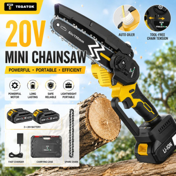 Mini Tronconneuse sans fil 6" 15cm pour batterie Makita