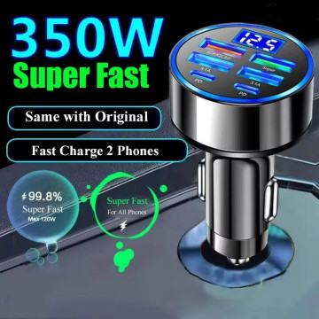 Chargeur USB Rapide Voiture 350w 6 ports