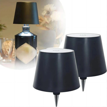 2 Lampe de Table LED Rechargeable pour Bouteille