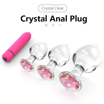 Plug Anal Cristal  Diamant Sextoy
