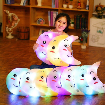 LUNE Peluche 34cm Lumineux LED