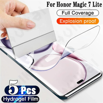 5 Film Hydrogel Protection Ecran pour HONOR