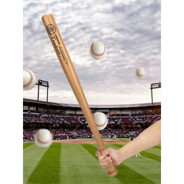 Batte de Baseball Pro Bois Massif