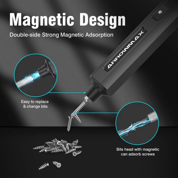 ARROWMAX Mini Tournevis Electrique Rechargeable