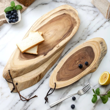Planche a Decouper Plateau Bois Massif Acacia