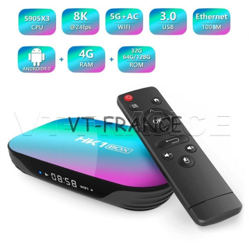 Smart Tv Box Android 9.0 8K CPU S905X3 