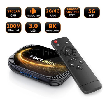 Smart TV Box Android 11 8K S905X4S Wifi