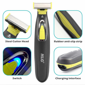 Rasoir Mixte Electrique Rechargeable Lavable 