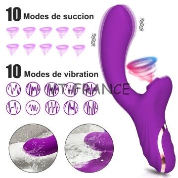 Vibromasseur a Succion 20 Modes