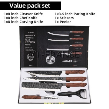Coffret Couteaux de Cuisine Pro Forges 