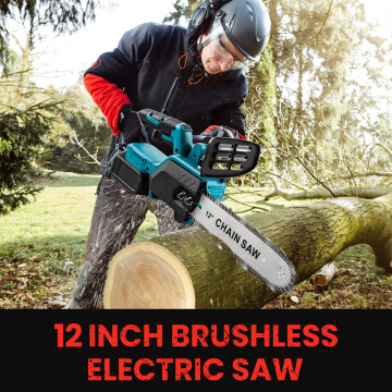 Tronconneuse sans fil 1500W 12 pouces pour batterie Makita