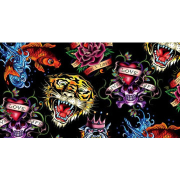 Coque pour iPod Touch 4 Ed Hardy Tatouage