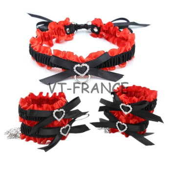 Kit Bondage BDSM Dentelle