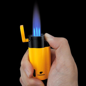 Briquet Chalumeau Cigare Cohiba 3 Torches