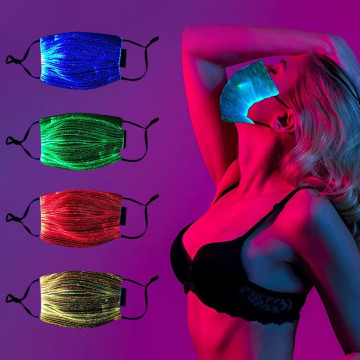 Masque de Protection LED 7 Couleurs Rechargeable
