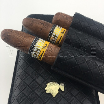 Etui 3 Cigare COHIBA en Cuir 