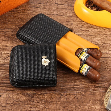 Etui a Cigare COHIBA en Cuir