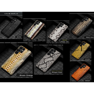 Coque pour Samsung Serpent Python Veritable