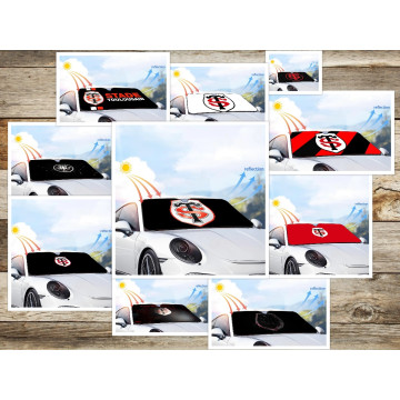 Pare-soleil Voiture Haut de Gamme - Protection UV & Chaleur Stade Toulousain