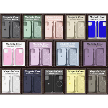 Coque Magnetique Magsafe Silicone pour iPhone