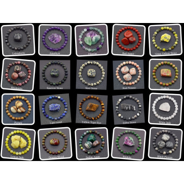 Bracelet Mixte en Veritable Pierre Naturelle 