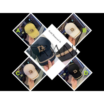 Casquette Styliste Fashion Femme Strass