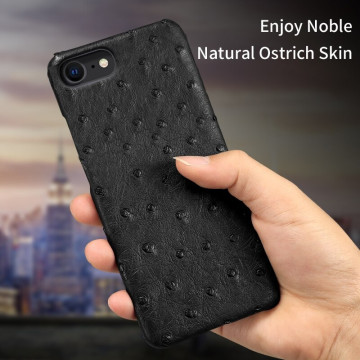 Coque pour iPhone Autruche Veritable