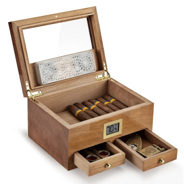 Cave a Cigares Humidor Cedre Massif 