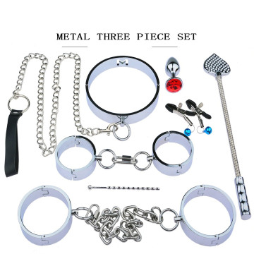 Kit BDSM Bondage Acier Inox