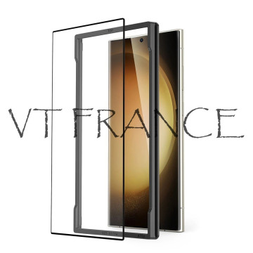 Ecran Protecteur Verre Trempe + Gabarit pour Samsung
