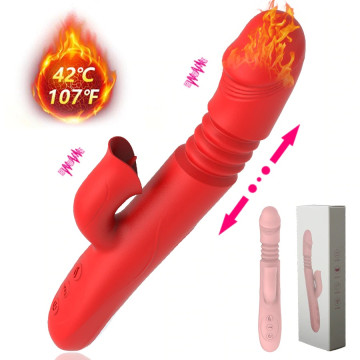 Vibromasseur Langue Rotatif Chauffant
