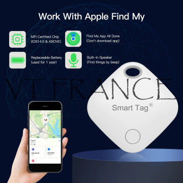 Traqueur GPS Smart AirTag pour iPhone Apple Find My 