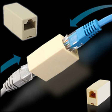 Coupleur  RJ45 Cat 5/6 Ethernet reseau LAN Cable Adaptateur