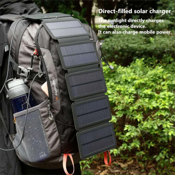 Chargeur Solaire Pliant USB pour Smartphone