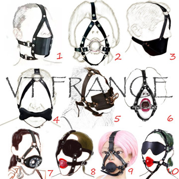 Baillon Bouche Ball Ring Spider Gag BDSM
