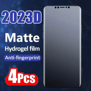 4 Film Hydrogel Protection Ecran Mat pour iPhone