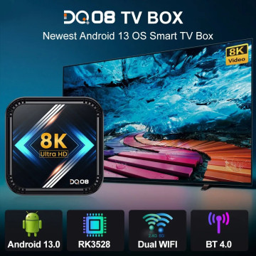 Smart TV Box 8K Android 13 RK3528 Wifi