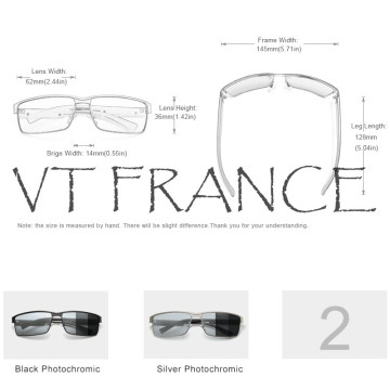 KINGSEVEN Lunettes Soleil Polarisee Photochromique