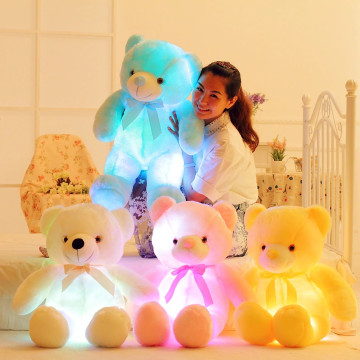 OURS Peluche 45cm Lumineux LED