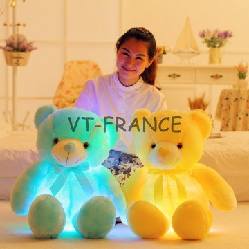 Ours Peluche Lumineux LED