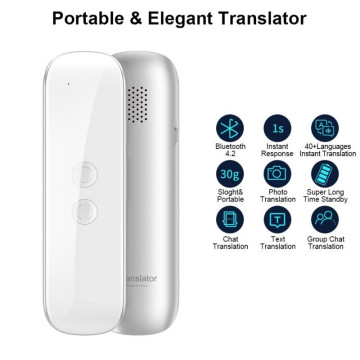 Traducteur Vocal Instantane Bluetooth +40 langues